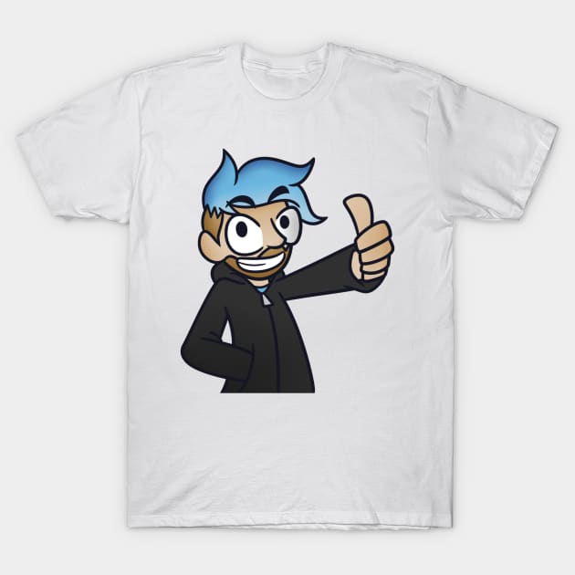 Thumbs Up T-Shirt by BluetheNerd